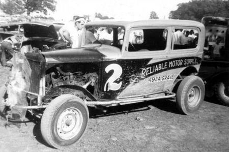 Saranac Speedway - Gordy Vanderlaan 1952 From Jerry